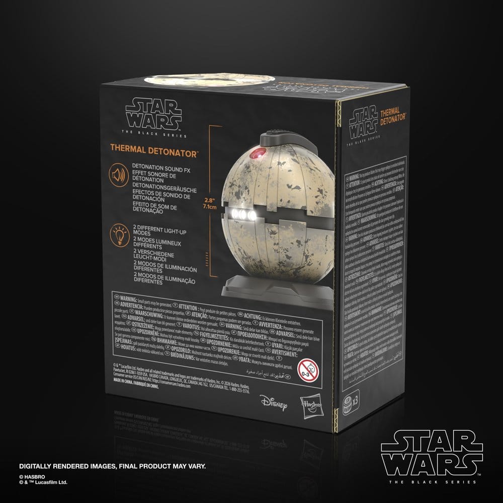 Star Wars Episode VI Black Series Electronic Thermal Detonator