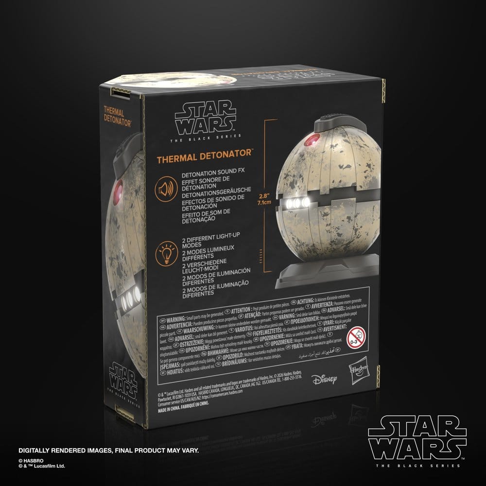 Star Wars Episode VI Black Series Electronic Thermal Detonator