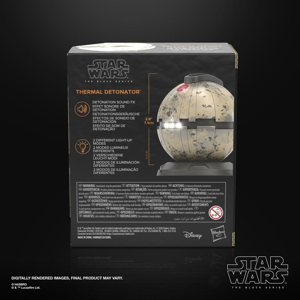 Star Wars Episode VI Black Series Electronic Thermal Detonator