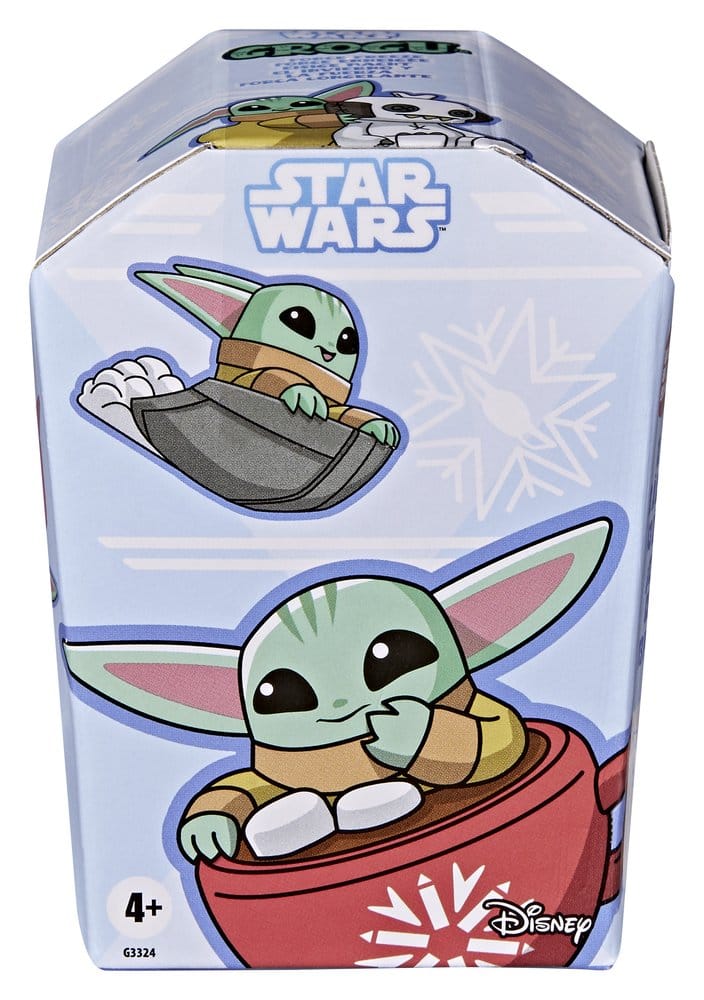 Star Wars Mini Figures 4 cm Grogu Force Freeze Series 2 Blind Box Display (24)