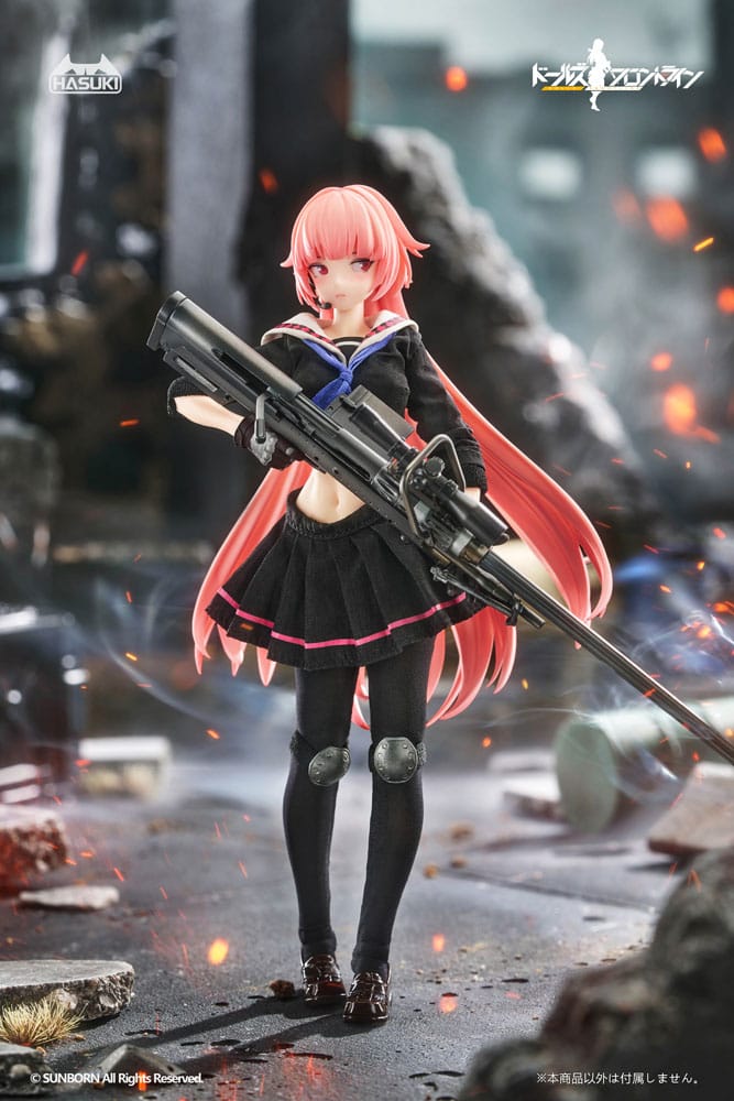 Girls´ Frontline Pocket Art Action Action Figure 1/12 PA011 NTW-20 16 cm