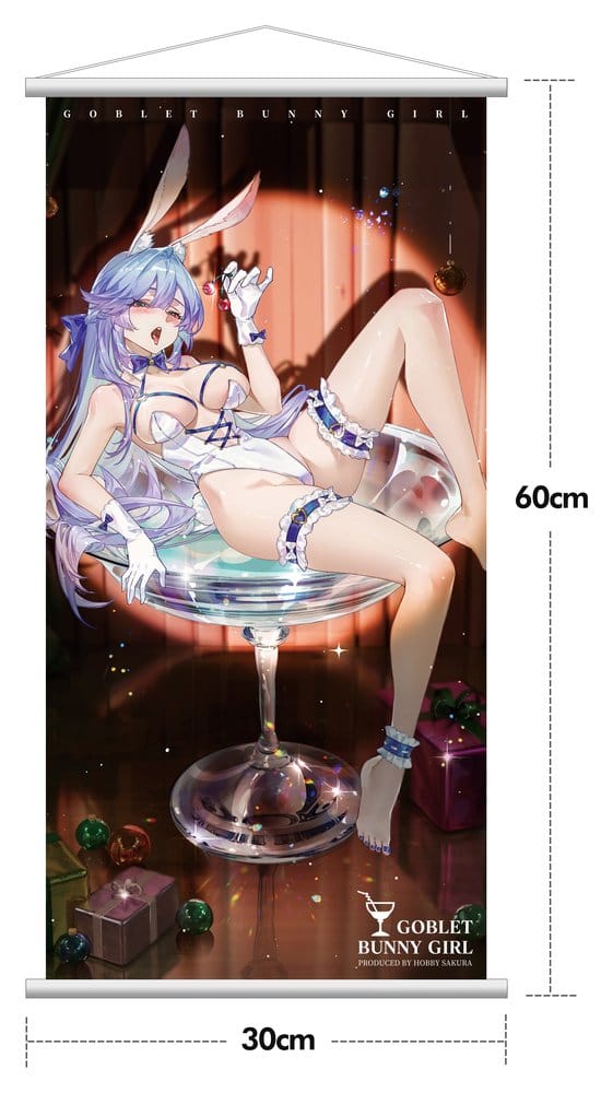 Original Character PVC Statue 1/6 Cocktail glass Bunny Deluxe Edition 28 cm