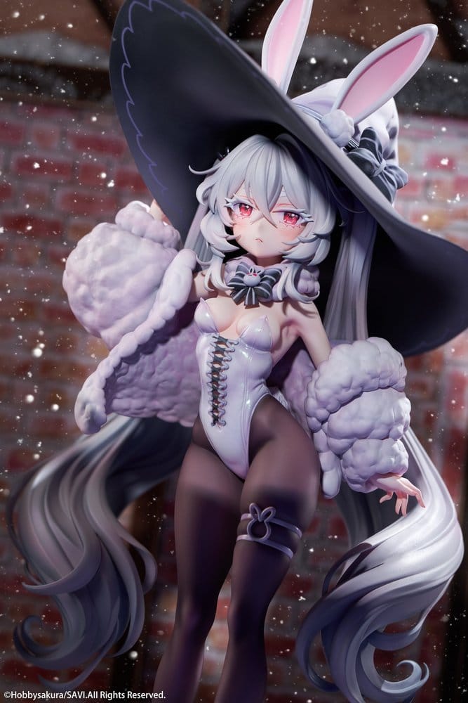 Original Character PVC Figure 1/6 Moon Witch Police Marshmallow illustration by SAVI 34 cm