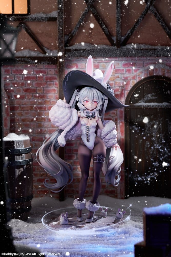 Original Character PVC Figure 1/6 Moon Witch Police Marshmallow illustration by SAVI Deluxe Edition 34 cm