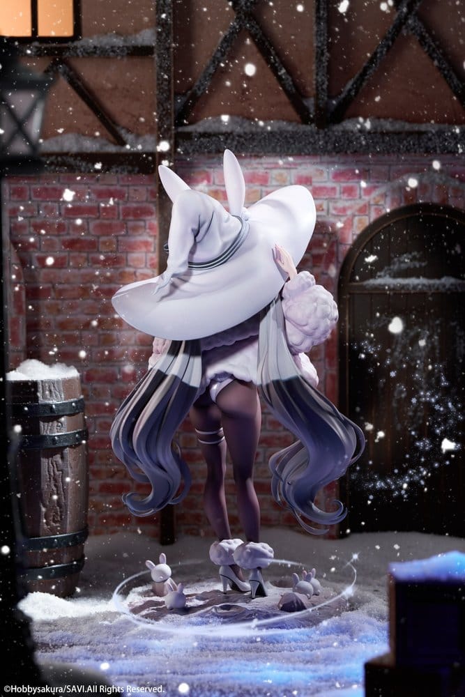 Original Character PVC Figure 1/6 Moon Witch Police Marshmallow illustration by SAVI Deluxe Edition 34 cm