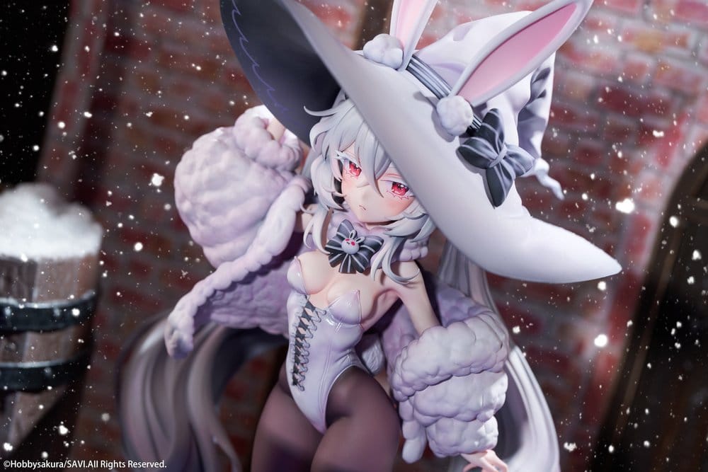 Original Character PVC Figure 1/6 Moon Witch Police Marshmallow illustration by SAVI Deluxe Edition 34 cm