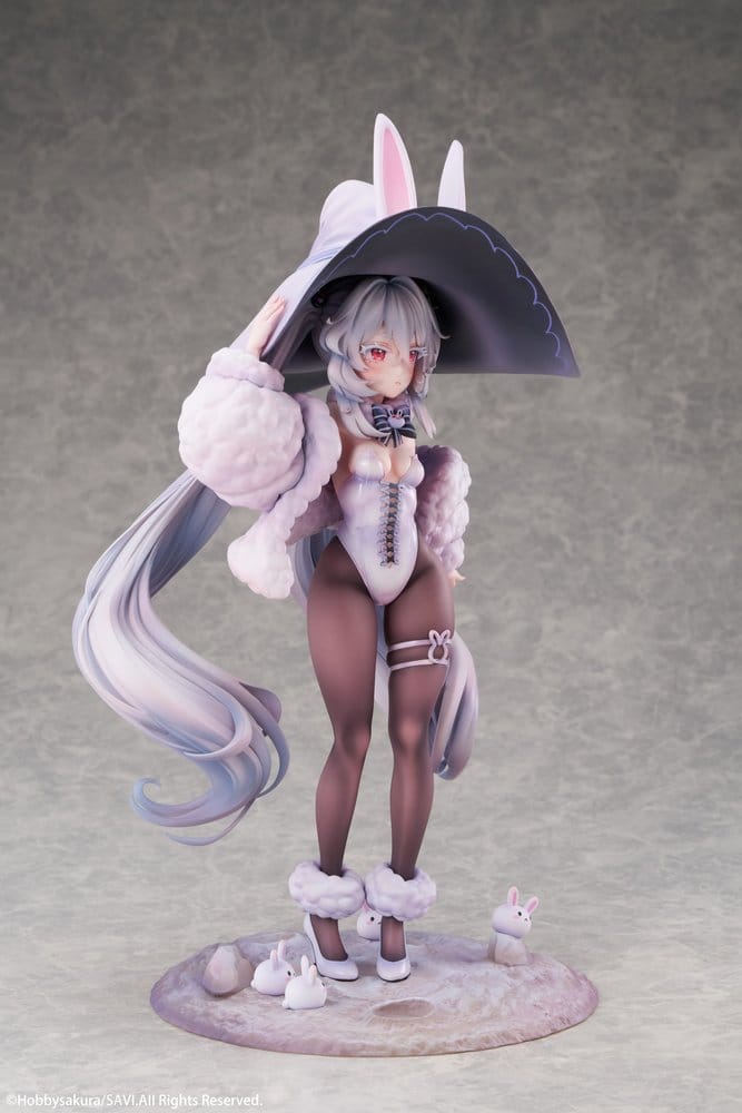 Original Character PVC Figure 1/6 Moon Witch Police Marshmallow illustration by SAVI Deluxe Edition 34 cm