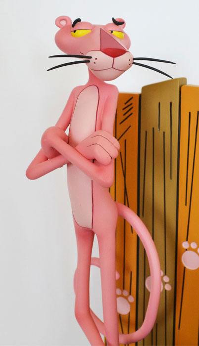 The Pink Panther Statue Pink Panther &amp; The Inspector 41 cm