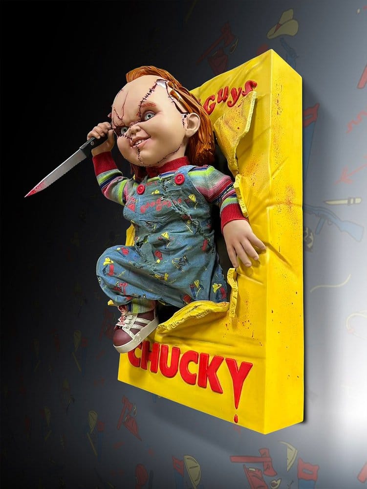 Chucky (Child´s Play) Wall Sculpture 1/1 Bride of Chucky 43 x 46 x 76 cm