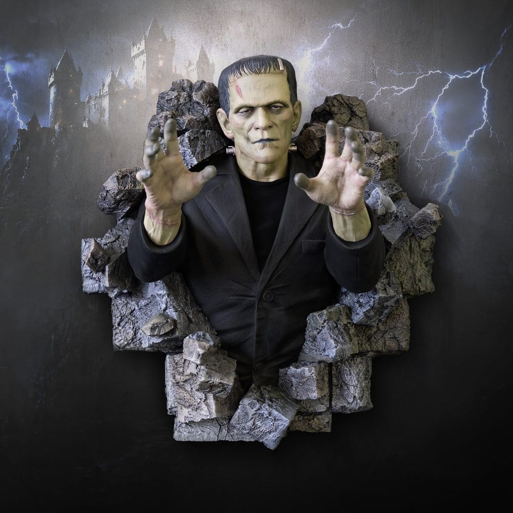 Frankenstein Wall Sculpture 48 cm