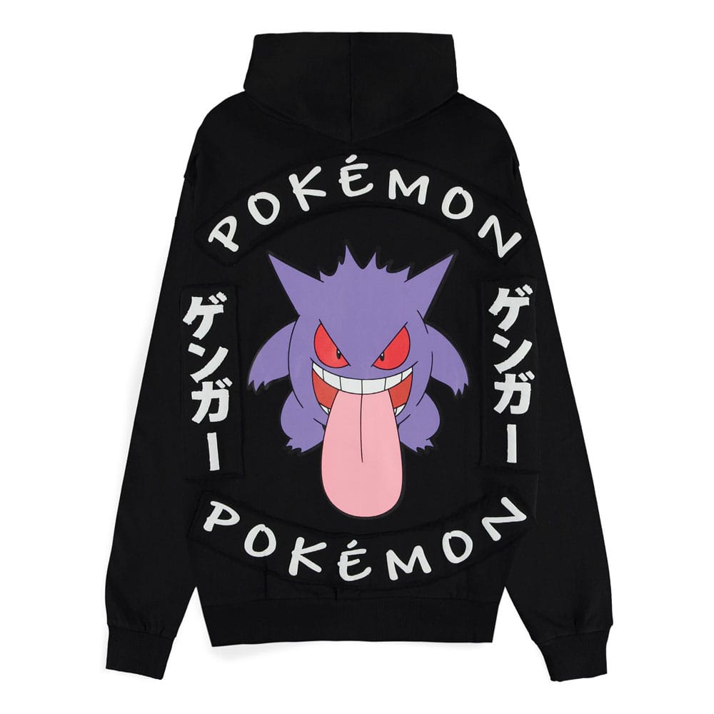 Pokémon Zipper Hoodie Gengar Locked Up Size S