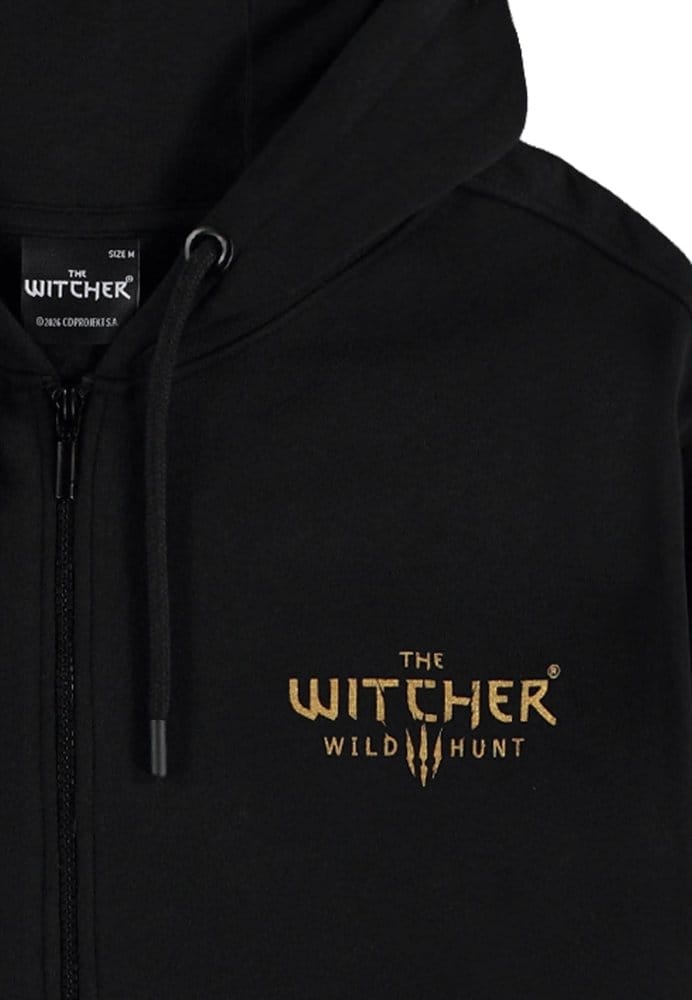 The Witcher Hooded Zip-Up Sweater The Wild Hunt M