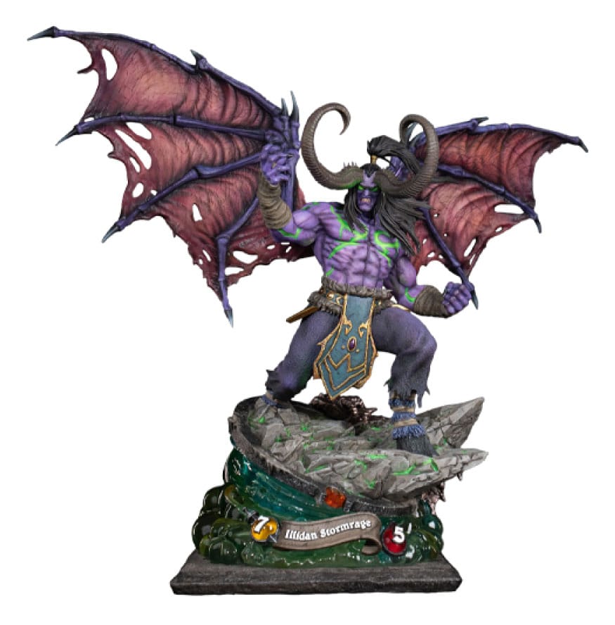 Hearthstone Statue Illidan Stormrage 33 cm