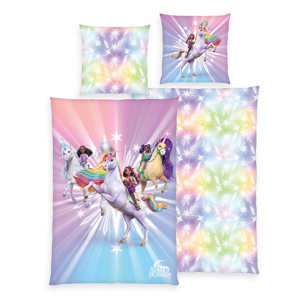 Unicorn Academy bed linen Magic 135 x 200 cm