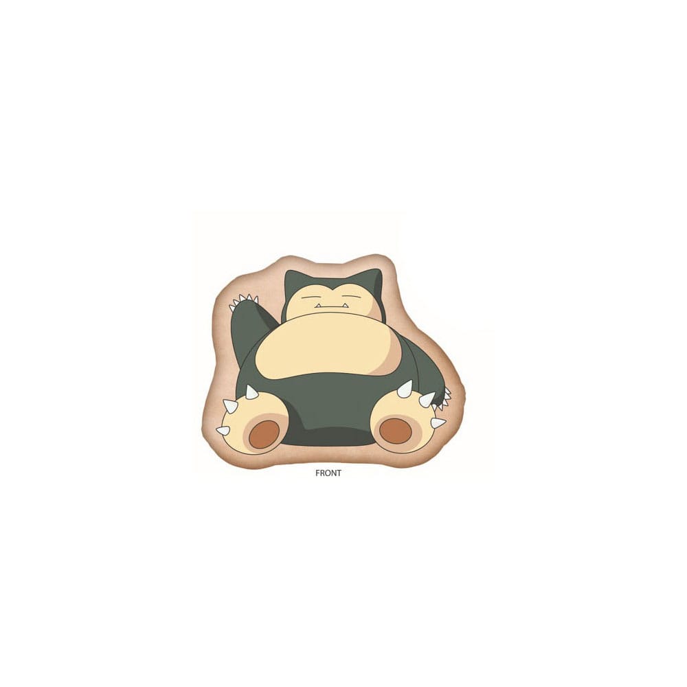 Pokémon Pillow Snorlax Brown 36 cm