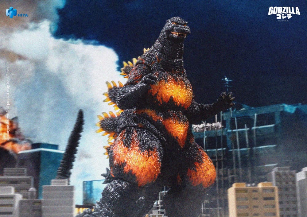 Godzilla vs. Destoroyah (1995) Exquisite Basic Action Figure Burning Godzilla 18 cm