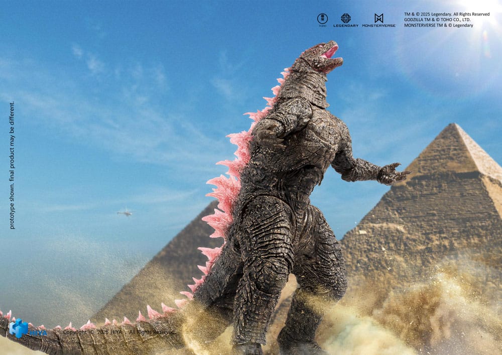Godzilla x Kong The New Empire Exquisite Basic Action Figure Heat Ray Godzilla Evolved Ver. 18 cm
