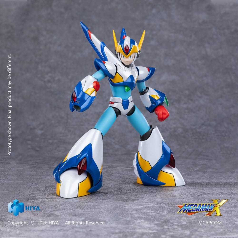 Mega Man X Exquisite Basic Series Action Figure X Falcon Armor Version 15 cm