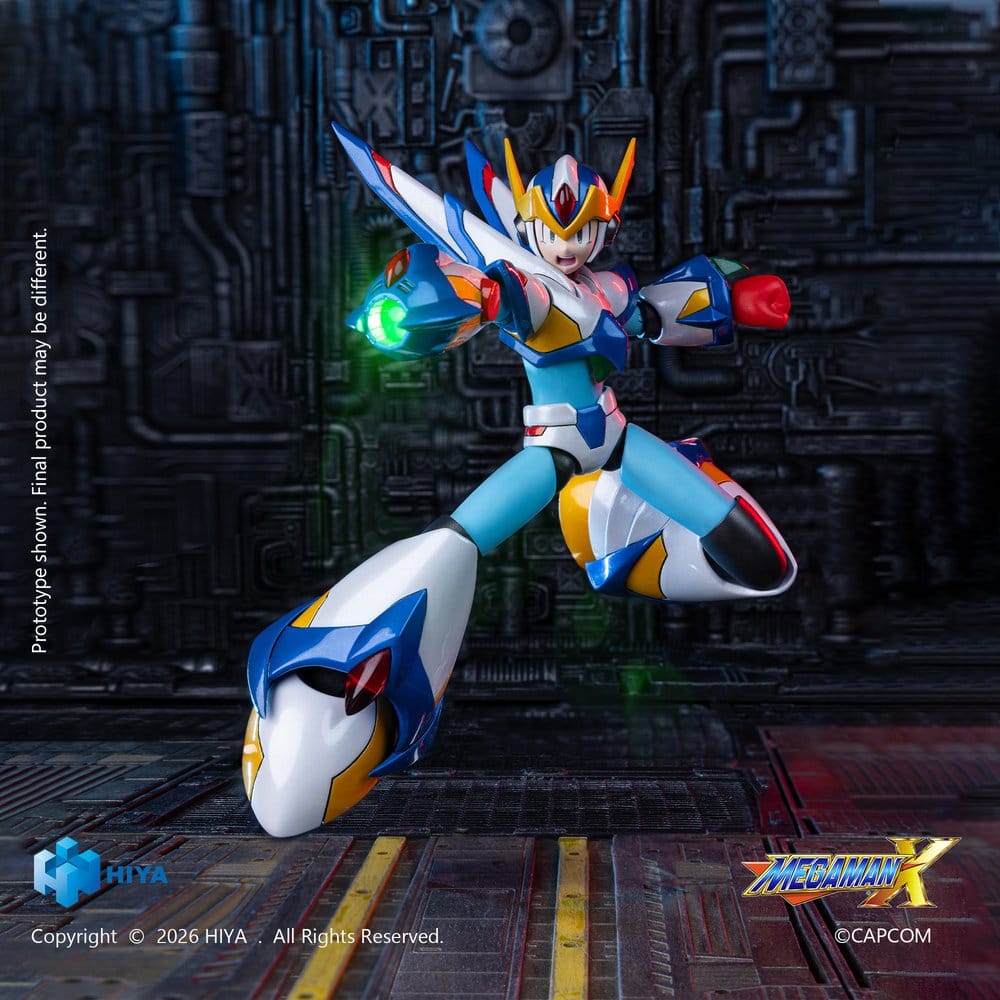 Mega Man X Exquisite Basic Series Action Figure X Falcon Armor Version 15 cm
