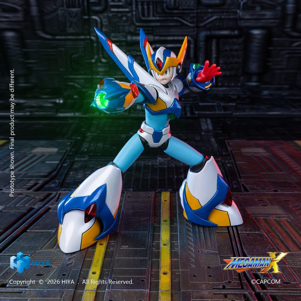 Mega Man X Exquisite Basic Series Action Figure X Falcon Armor Version 15 cm