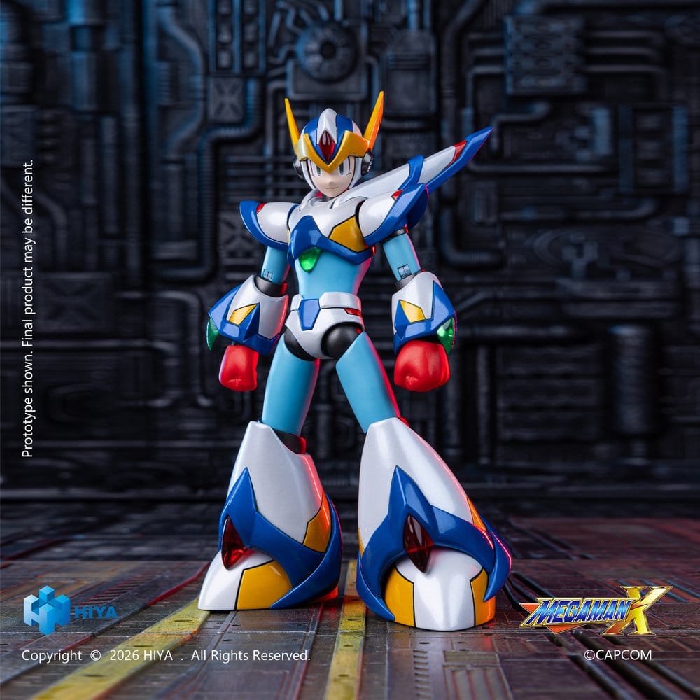 Mega Man X Exquisite Basic Series Action Figure X Falcon Armor Version 15 cm