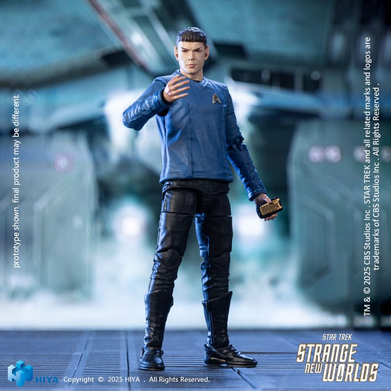 Star Trek Strange New Worlds Exquisite Mini Series  Actionfigur 1/18 Spock 11 cm