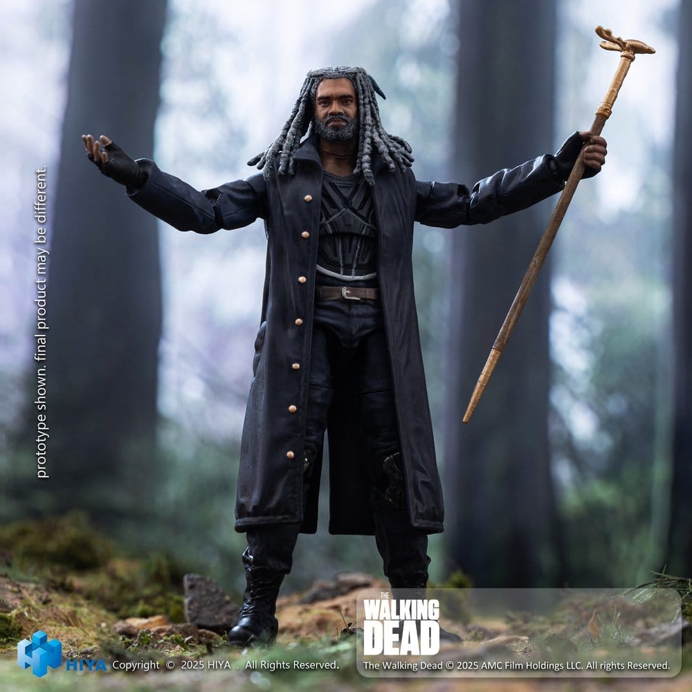 The Walking Dead Exquisite Mini Series Action Figure 1/18 Ezekiel 11 cm