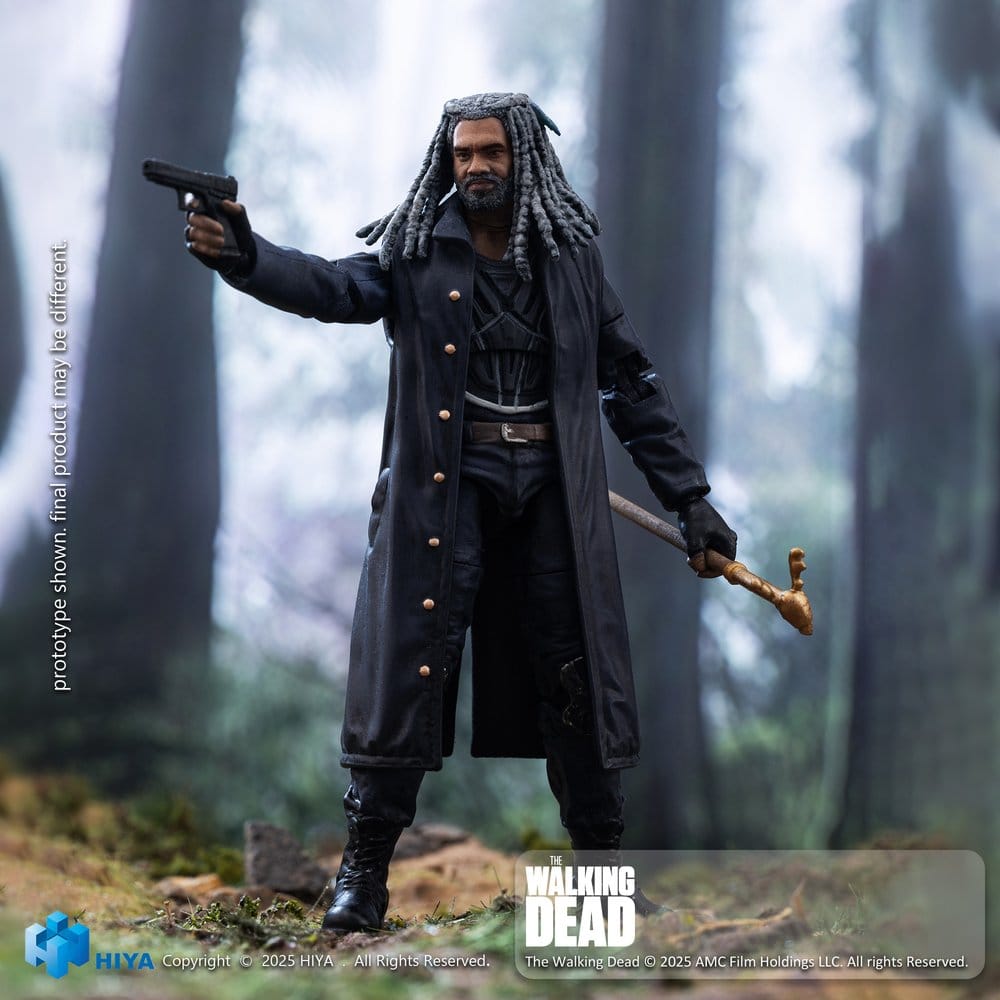 The Walking Dead Exquisite Mini Series Action Figure 1/18 Ezekiel 11 cm