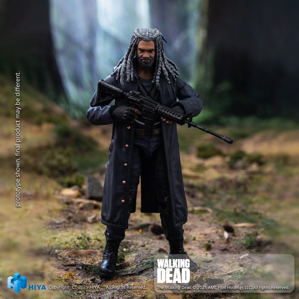 The Walking Dead Exquisite Mini Series Action Figure 1/18 Ezekiel 11 cm