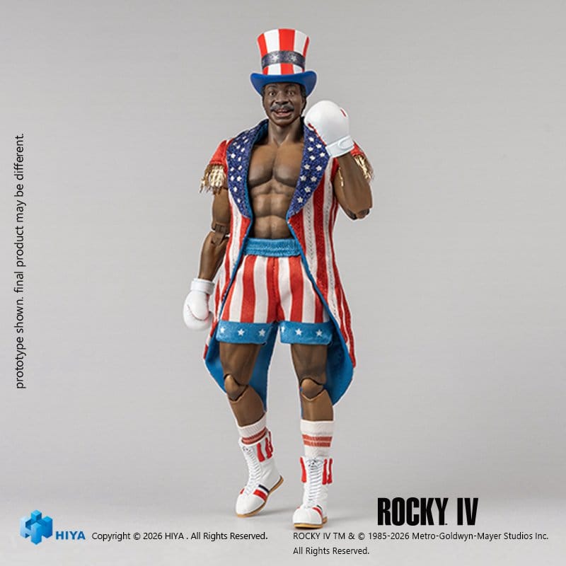 Rocky IV Exquisite Super Series Action Figure 1/12 Apollo 16 cm