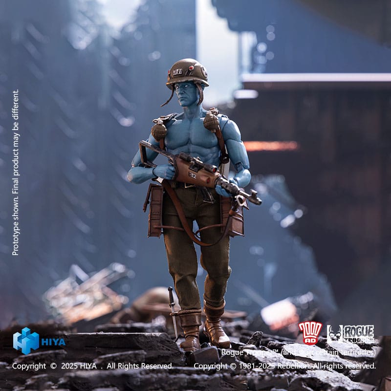 Rogue Trooper Exquisite Super Series  Actionfigur 1/12 Rogue Trooper 16 cm