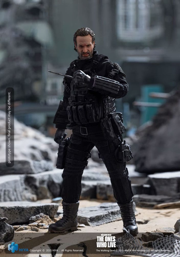 The Walking Dead: The Ones Who Live Exquisite Super Series Action Figure 1/12 Rick 16 cm