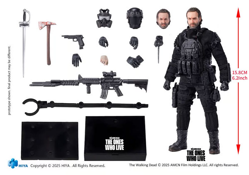 The Walking Dead: The Ones Who Lived Exquisite Super Series  Actionfigur 1/12 Rick 16 cm