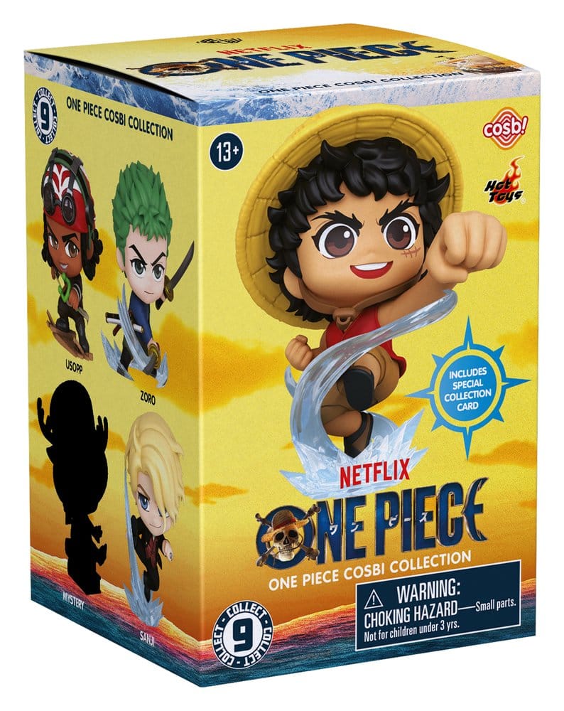 One Piece Cosbi Mini Figures 8 cm Blind Box Display (8)