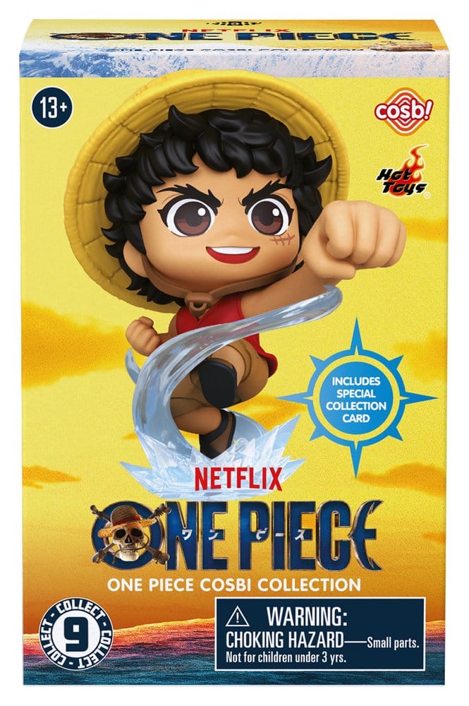 One Piece Cosbi Mini Figures 8 cm Blind Box Display (8)
