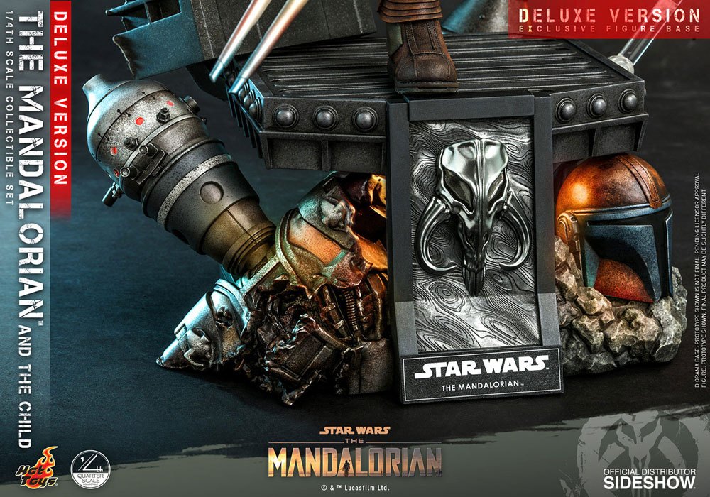 Star Wars The Mandalorian Action Figure 2-Pack 1/4 The Mandalorian &amp; The Child Deluxe 46 cm