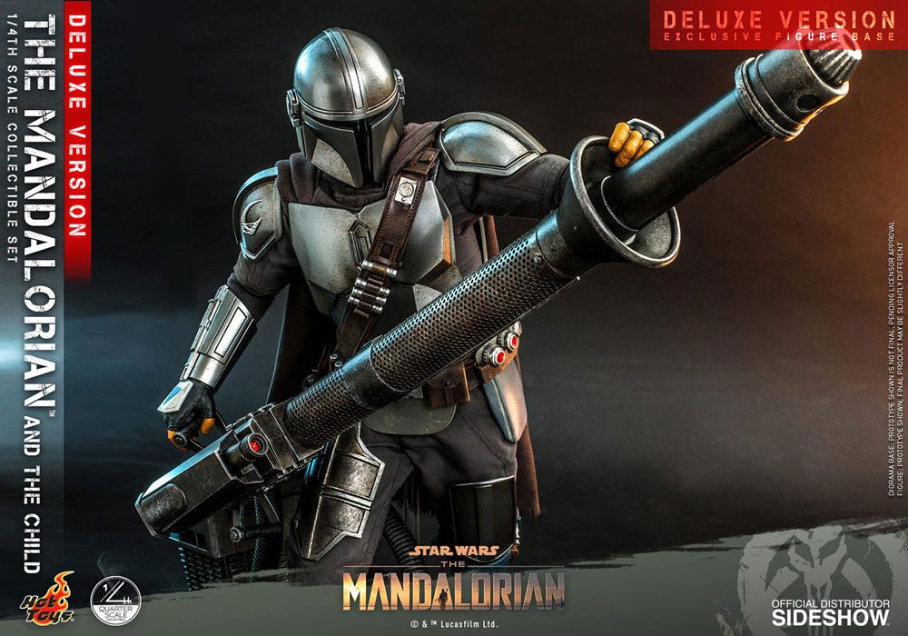 Star Wars The Mandalorian Action Figure 2-Pack 1/4 The Mandalorian &amp; The Child Deluxe 46 cm