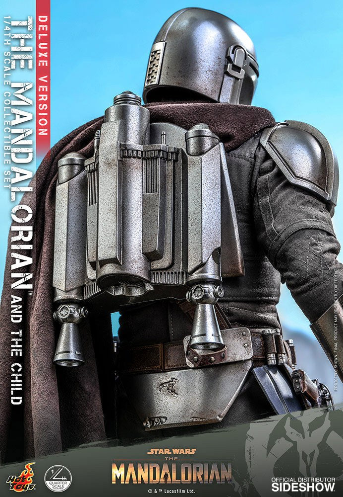 Star Wars The Mandalorian Action Figure 2-Pack 1/4 The Mandalorian &amp; The Child Deluxe 46 cm