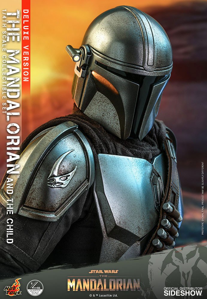 Star Wars The Mandalorian Action Figure 2-Pack 1/4 The Mandalorian &amp; The Child Deluxe 46 cm