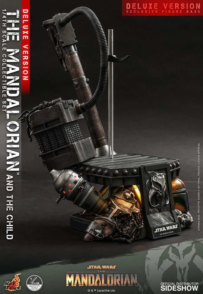 Star Wars The Mandalorian Action Figure 2-Pack 1/4 The Mandalorian &amp; The Child Deluxe 46 cm