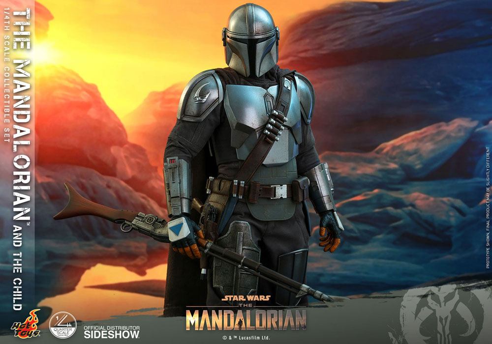 Star Wars The Mandalorian Action Figure 2-Pack 1/4 The Mandalorian &amp; The Child 46 cm