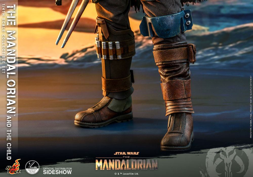 Star Wars The Mandalorian Action Figure 2-Pack 1/4 The Mandalorian &amp; The Child 46 cm