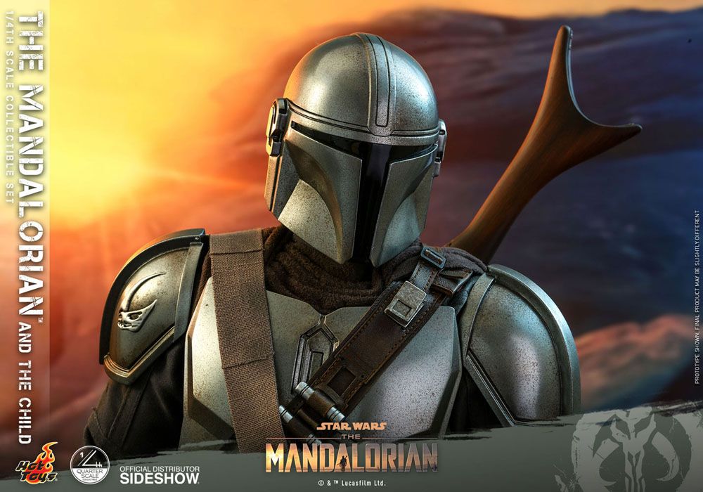 Star Wars The Mandalorian Action Figure 2-Pack 1/4 The Mandalorian &amp; The Child 46 cm