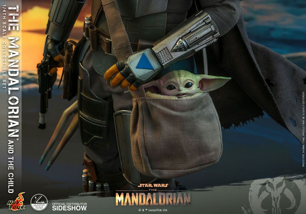 Star Wars The Mandalorian Action Figure 2-Pack 1/4 The Mandalorian &amp; The Child 46 cm