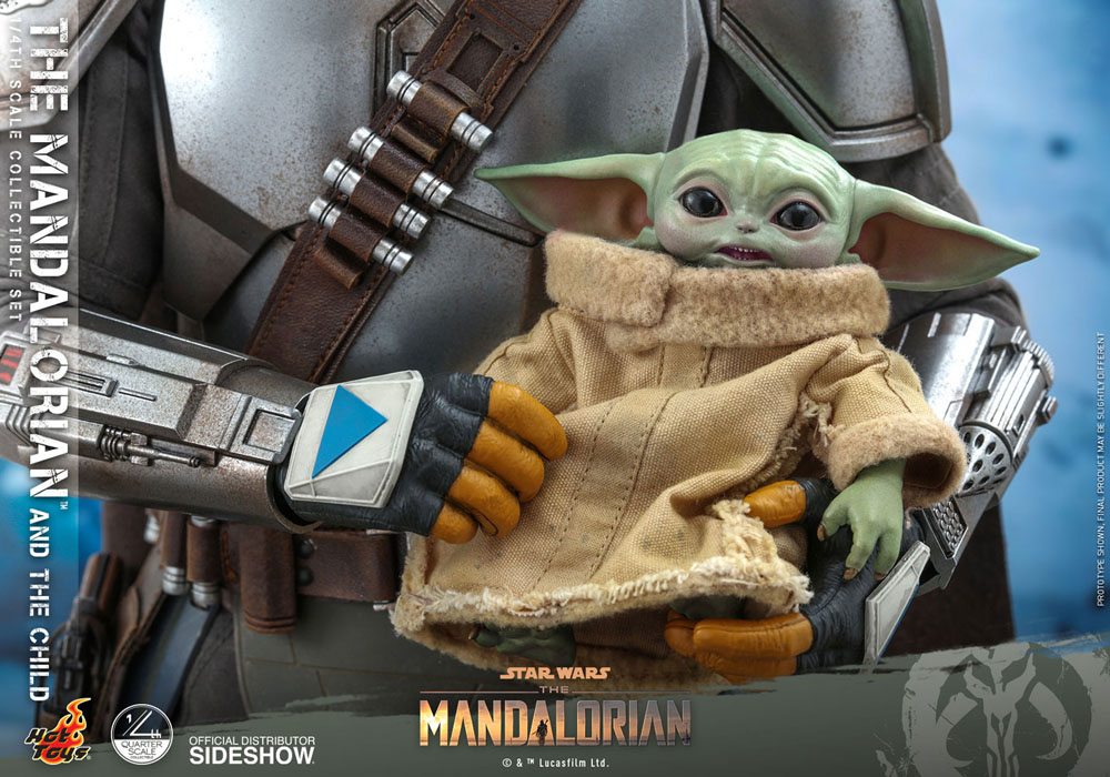 Star Wars The Mandalorian Action Figure 2-Pack 1/4 The Mandalorian &amp; The Child 46 cm