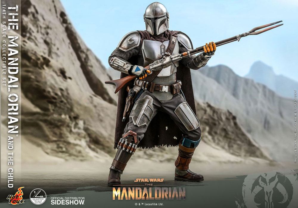 Star Wars The Mandalorian Action Figure 2-Pack 1/4 The Mandalorian &amp; The Child 46 cm