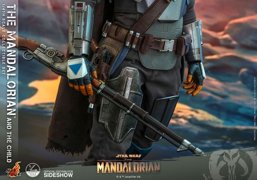 Star Wars The Mandalorian Action Figure 2-Pack 1/4 The Mandalorian &amp; The Child 46 cm
