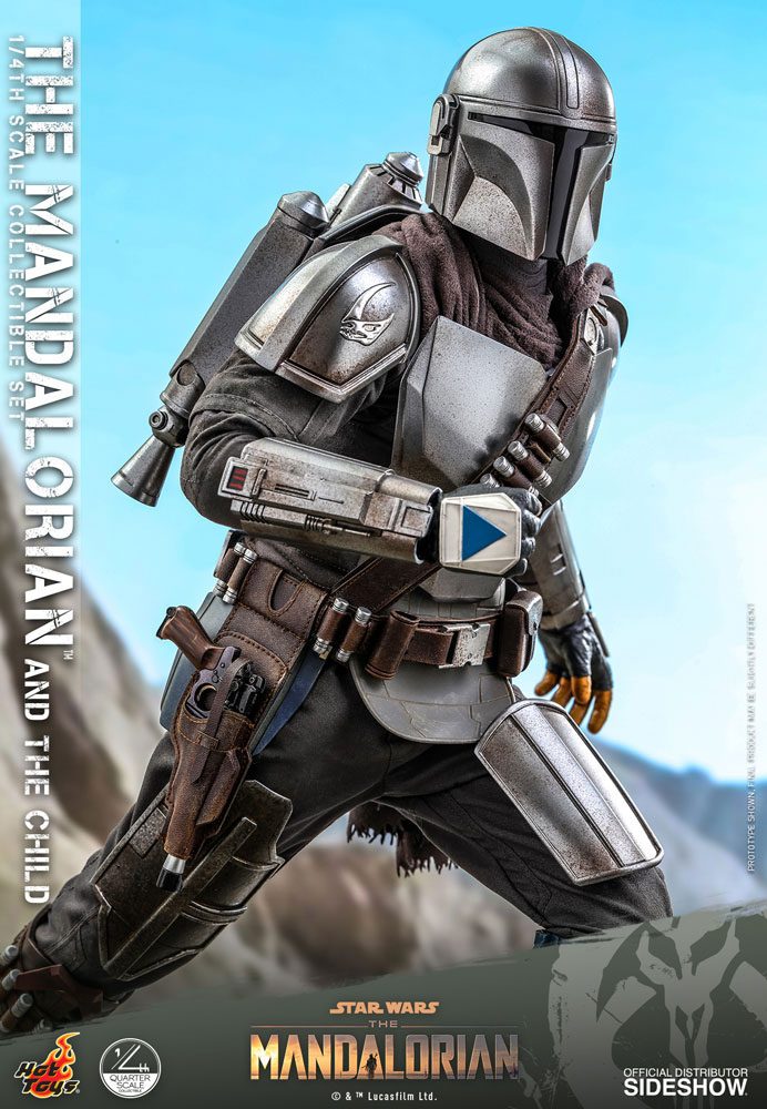 Star Wars The Mandalorian Action Figure 2-Pack 1/4 The Mandalorian &amp; The Child 46 cm