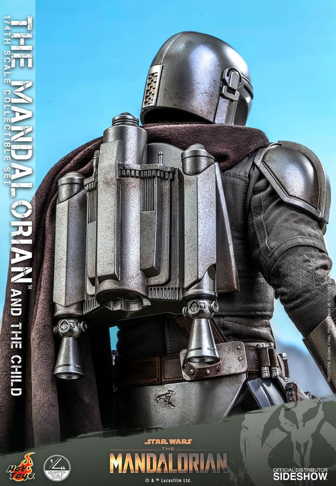 Star Wars The Mandalorian Action Figure 2-Pack 1/4 The Mandalorian &amp; The Child 46 cm