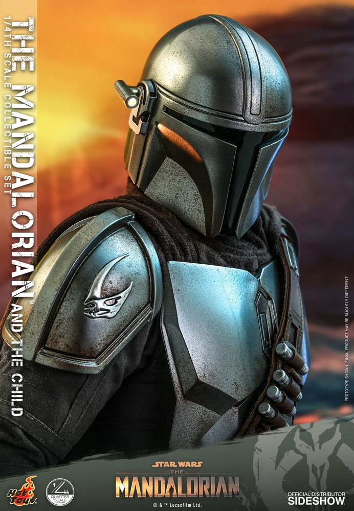 Star Wars The Mandalorian Action Figure 2-Pack 1/4 The Mandalorian &amp; The Child 46 cm